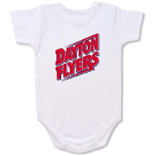 Dayton Flyers Baby Bodysuit Creeper #01